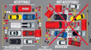 Chiefs tailgate map